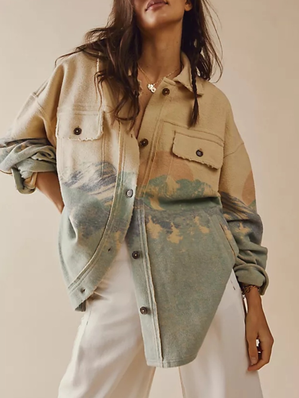Final price ✨We the free ruby scenic jacket